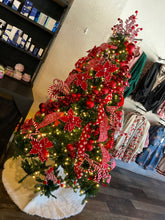 6ft Red & White Christmas Tree Bundle