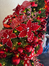 6ft Red & White Christmas Tree Bundle