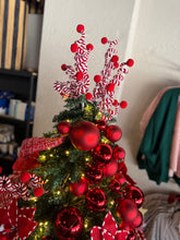6ft Red & White Christmas Tree Bundle