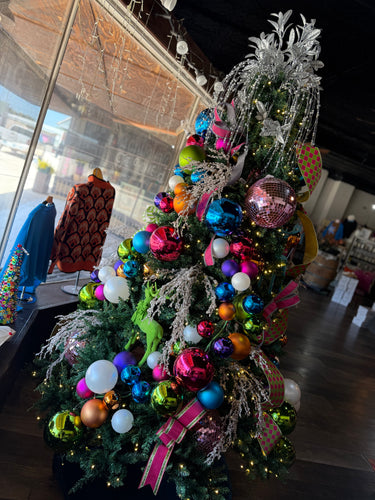 6ft Multicolor Christmas Tree Bundle