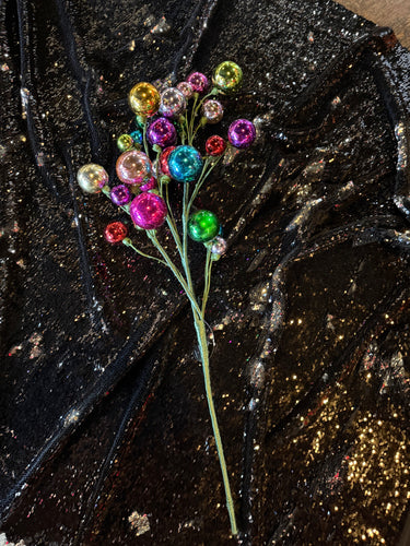 Decorative Christmas Ball Pick