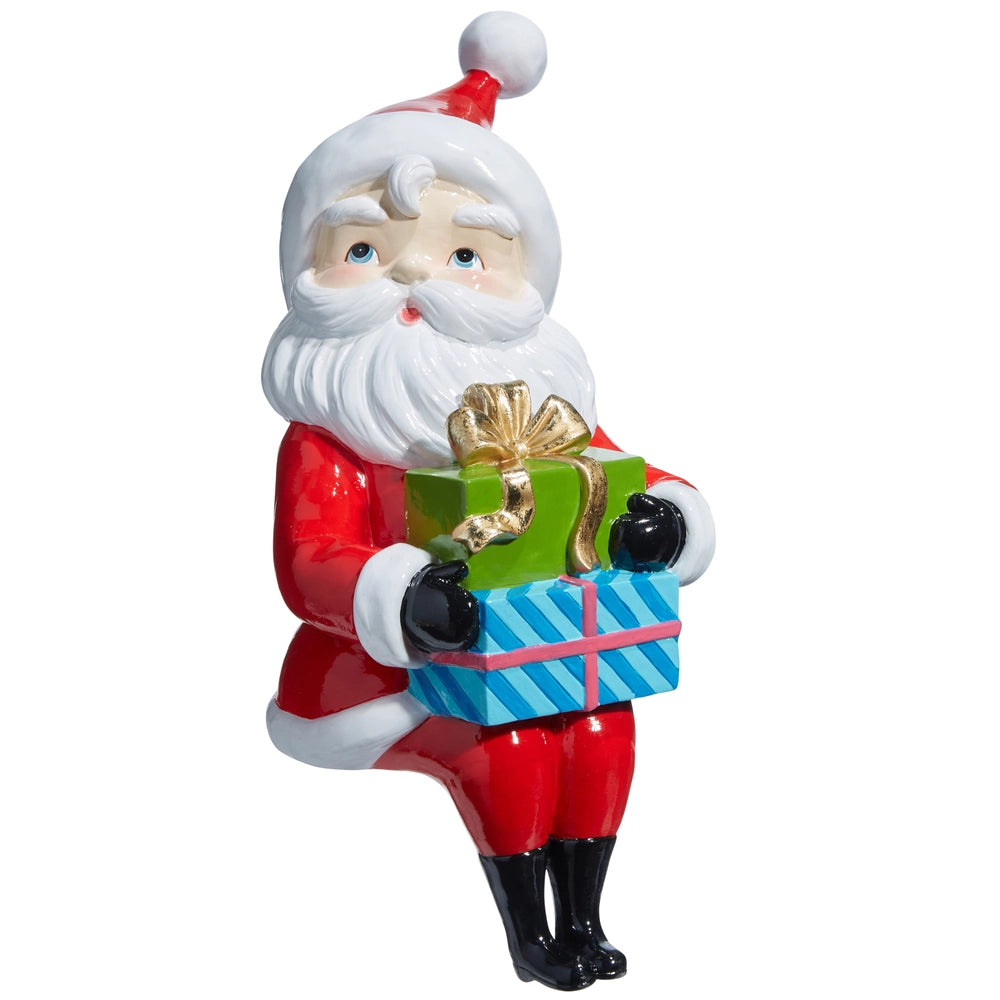 13.5” Sitting Retro Santa