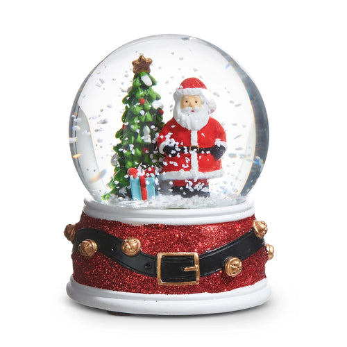 3.5” Santa & Tree Water Globe