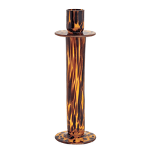 Large Tortoise Glass Candlestick