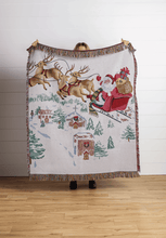 CLASSIC CHRISTMAS JACQUARD BLANKET