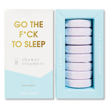 Go The F*ck To Sleep Shower Steamers - Lavender - Set of 8 Tabs