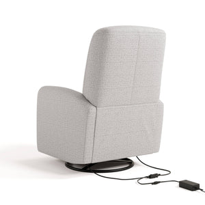 Graco® Bellwood® Power Recliner Swivel Glider: Ivory Boucle