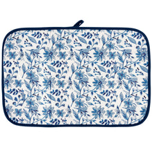 Blue Florals Drying Mat