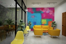 Carnival — Abstract Luxury Wallpaper Mural: Sample/Swatch / Peel-stick