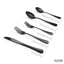 McKayla Monday Registry 
20-Piece Black Flatware Set