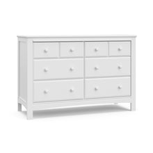 Graco® Benton 6 Drawer Double Dresser: White