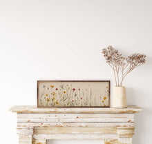 Simple Field Flowers: 36 x 12 x 1.5