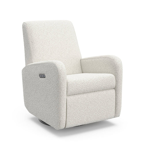 Graco® Bellwood® Power Recliner Swivel Glider: Ivory Boucle