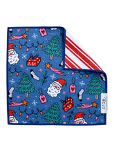 Holiday Mix: Reversible Washcloth: Blue / Washcloth (12 in x 12 in)