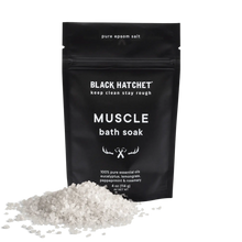 Black Hatchet Men's line - Muscle Bath Salt ⚫ Gift for Men