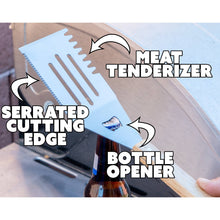 BBQ Grill Spatula Tool, Personalized Grilling Tool: Engraved - Custom Logo / Allura