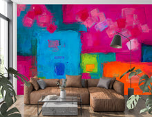 Carnival — Abstract Luxury Wallpaper Mural: Sample/Swatch / Peel-stick