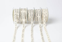 1/2" "Mr. & Mr." Wedding Print 100% Cotton Ribbon