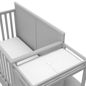 Graco® Hadley 5-in-1 Convertible Crib and Changer with Drawer: White
