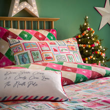 Dear Santa Printed Duvet Cover Set Multicolour: Multi / Super King
