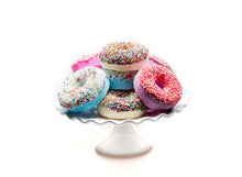 Donut Bath Bomb | Juicy Peach (Fizzy Top)