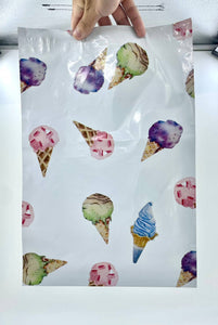 10"x13" Ice Cream Self-adhesive mailing bag: 10x13