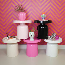 Side Table - Pawn - White - 43x42cm