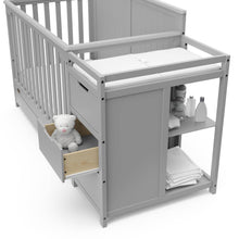 Graco® Hadley 5-in-1 Convertible Crib and Changer with Drawer: White