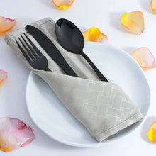 McKayla Monday Registry 
20-Piece Black Flatware Set