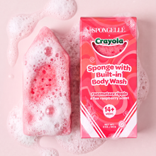 Razzmatazz Ripple Body Buffer | Crayola x Spongellé | Crayon