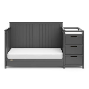 Graco® Hadley 5-in-1 Convertible Crib and Changer with Drawer: White