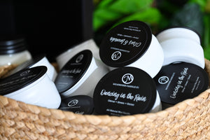 3.75 oz Traveler Tin Candle: Rake, Pile, Leap!