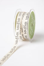 1/2" "Mr. & Mr." Wedding Print 100% Cotton Ribbon