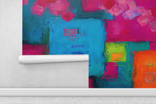 Carnival — Abstract Luxury Wallpaper Mural: Sample/Swatch / Peel-stick