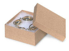 Brown Kraft Jewelry Gift Boxes: 100 Pack / 2.5x1.5x.75"