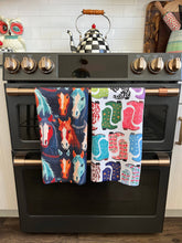 HoeDown: Double-Sided Hand Towel: White / 17x27 in / Hand Towel