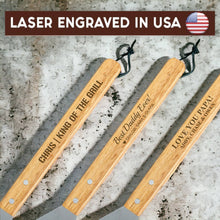 BBQ Grill Spatula Tool, Personalized Grilling Tool: Engraved - Custom Logo / Allura