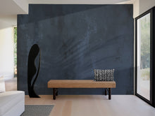 Navy Plaster — Luxe Textures Luxury Wallpaper Mural: Sample/Swatch / Peel-stick