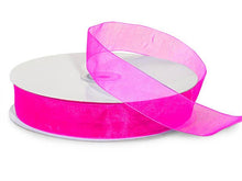 Sheer Organza Gift Packaging Ribbon: Pretty Pink / 1 Pack / 1/4"x100 yards