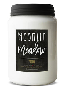 26 oz Farmhouse Jar Soy Candle: Moonlit Meadow