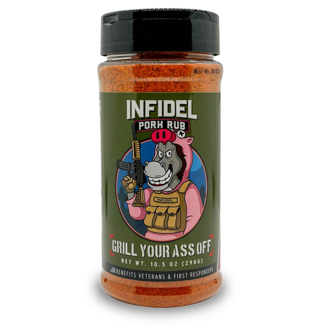 Infidel Pork Rub™ - Seasoning, Spices, BBQ, Sweet & Spicy