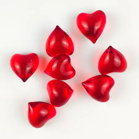 Bag of 200 Bath Pearls - Cherry Hearts