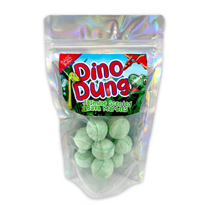 Dino Dung Bath Bombs. 12 Jasmine Scented Bath Marbles