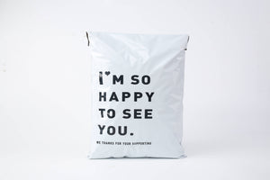 100ct, THANKS waterproof shipping grey bag- SEE DESCRIPTION!: Large
