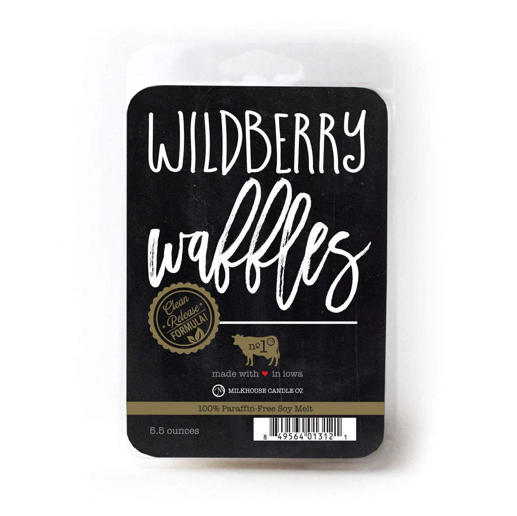 5 oz Scented Soy Wax Melts: Wildberry Waffles, by Milkhouse