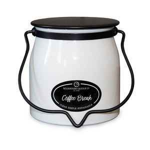 Butter Jar 16 oz: Coffee Break