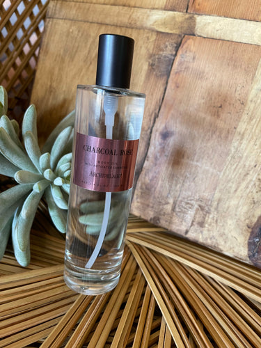 Charcoal rose body oil